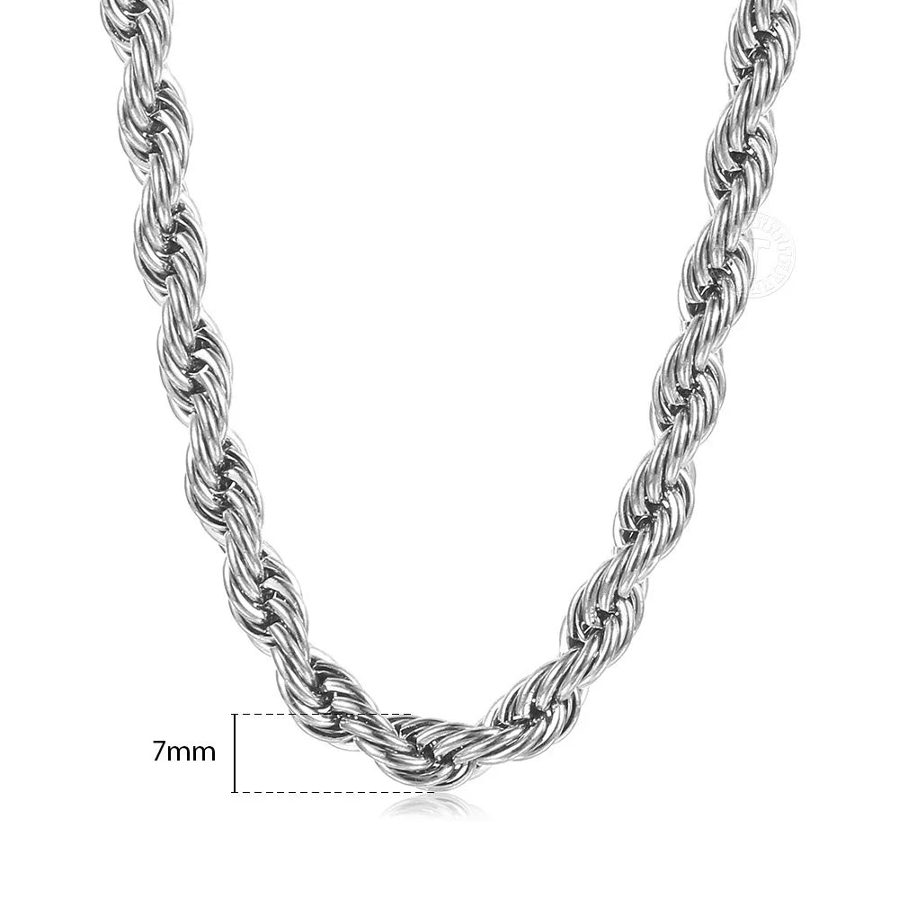 New Fashion Twisted Rope Link Chain
