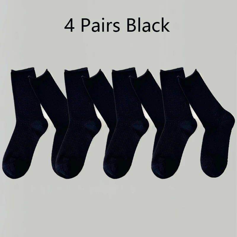 4 Pairs Socks For Women