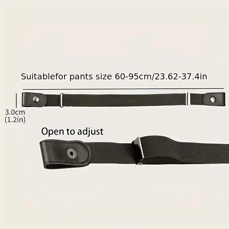1pc Elastic Waist Belt For Women& Men