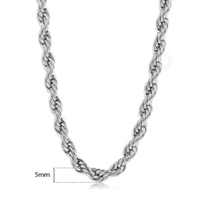 New Fashion Twisted Rope Link Chain