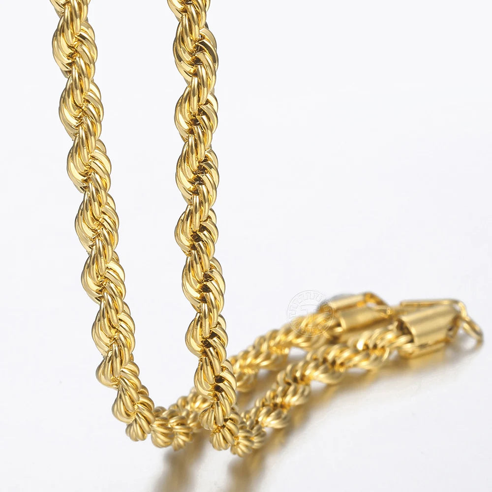 New Fashion Twisted Rope Link Chain
