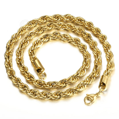 New Fashion Twisted Rope Link Chain