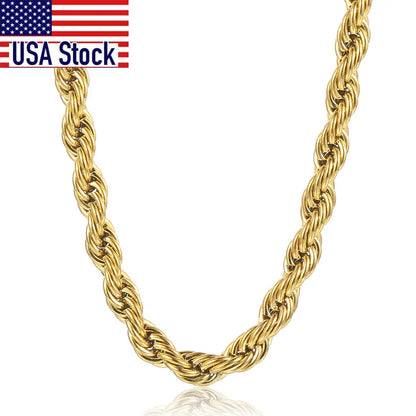New Fashion Twisted Rope Link Chain
