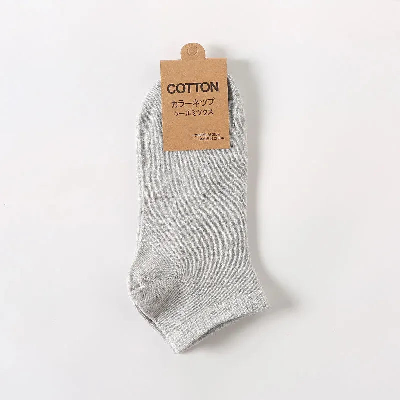 5Pairs Low Cut Men and Women's Socks