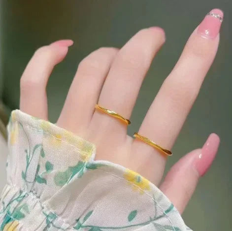 18k Non Demolding Rings For Women