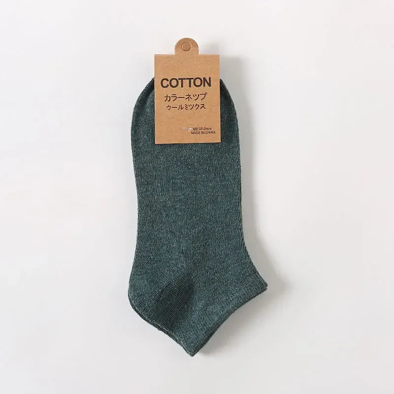 5Pairs Low Cut Men and Women's Socks
