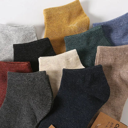 5Pairs Low Cut Men and Women's Socks