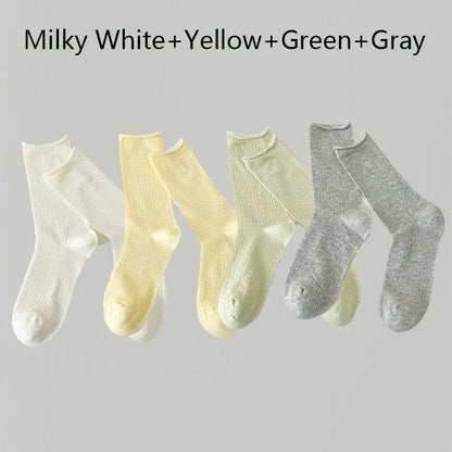 4 Pairs Socks For Women
