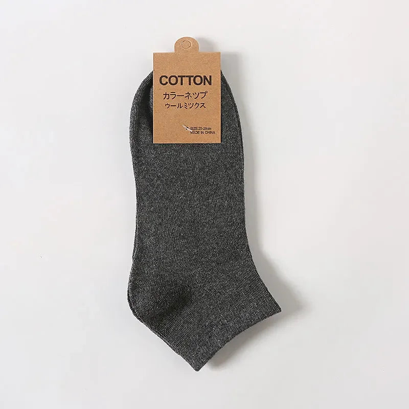 5Pairs Low Cut Men and Women's Socks