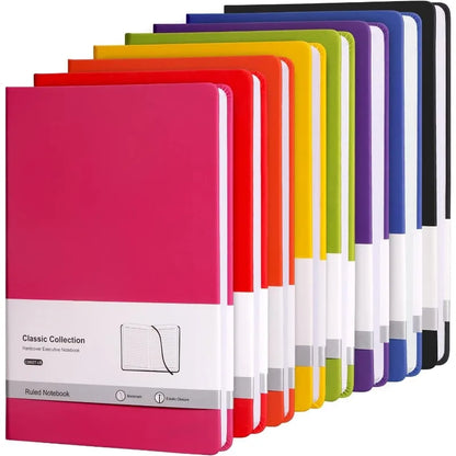 8 Pack Lined Journal Notebooks for Work