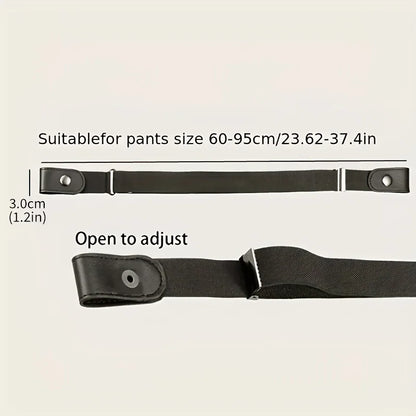 1pc Elastic Waist Belt For Women& Men