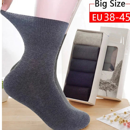 Senior Socks Wide Ribbed for Diabetes Hypertensive Patients