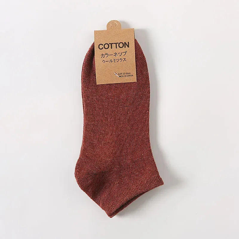 5Pairs Low Cut Men and Women's Socks