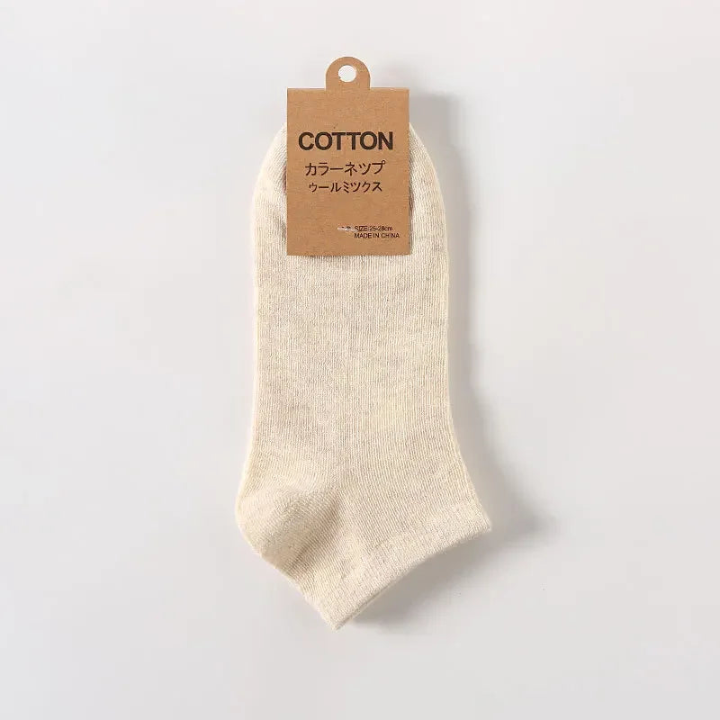 5Pairs Low Cut Men and Women's Socks