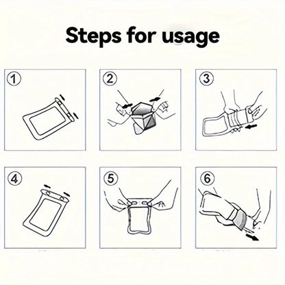 3 Packs - Waterproof Phone Pouch